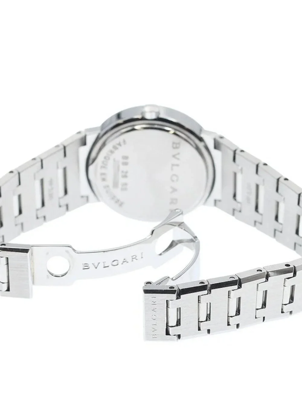 BVLGARI BVLGARIBVLGARI BB26SS Date Black Dial Quartz Ladies Watch